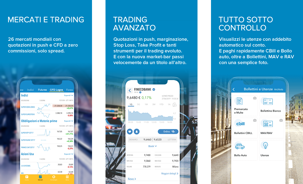 Fineco lancia la nuova App con accesso tramite impronta digitale