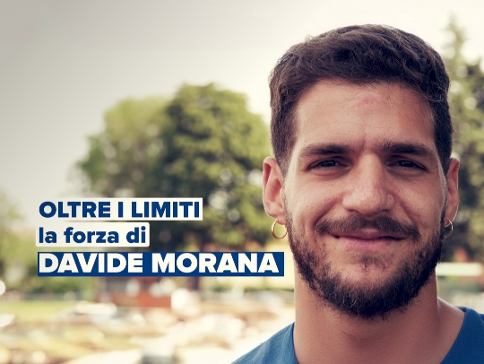 Oltre i limiti, la forza di Davide Morana